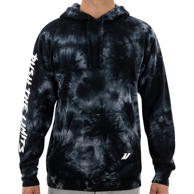 Mishimoto Push the Limits Tie Dye Hoodie, Black