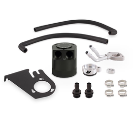 Baffled Oil Catch Can Kit, fits Ford 6.7L Powerstroke 2011-2016