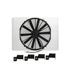 Performance Aluminium Fan Shroud, fits Chevrolet/GM C/K Truck 1963–1966