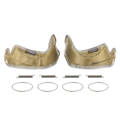 Titanium Turbo Blankets, Fits 2017-2020 Ford Raptor 3.5L EcoBoost