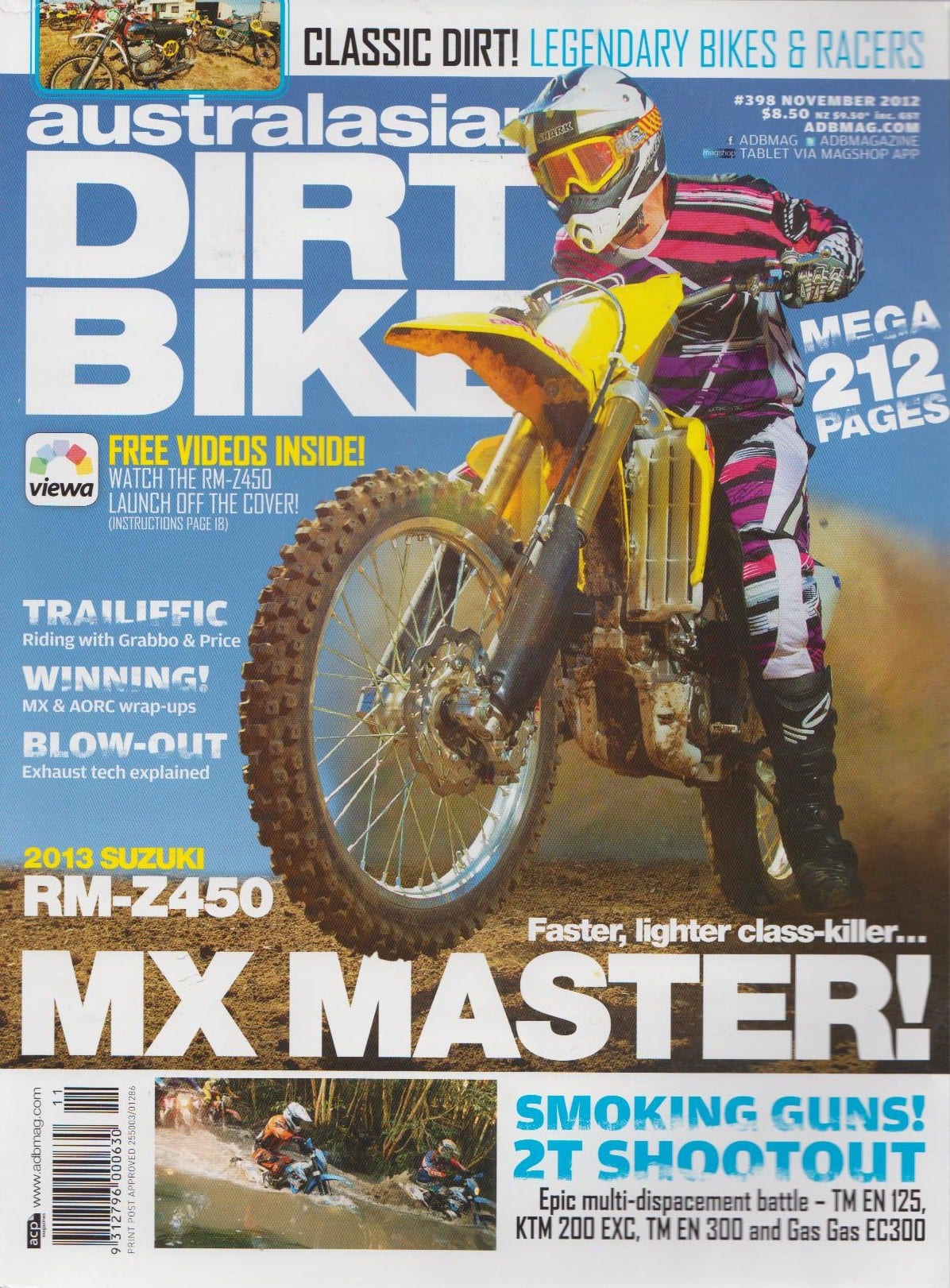 Australasian Dirt Bike - November 2012