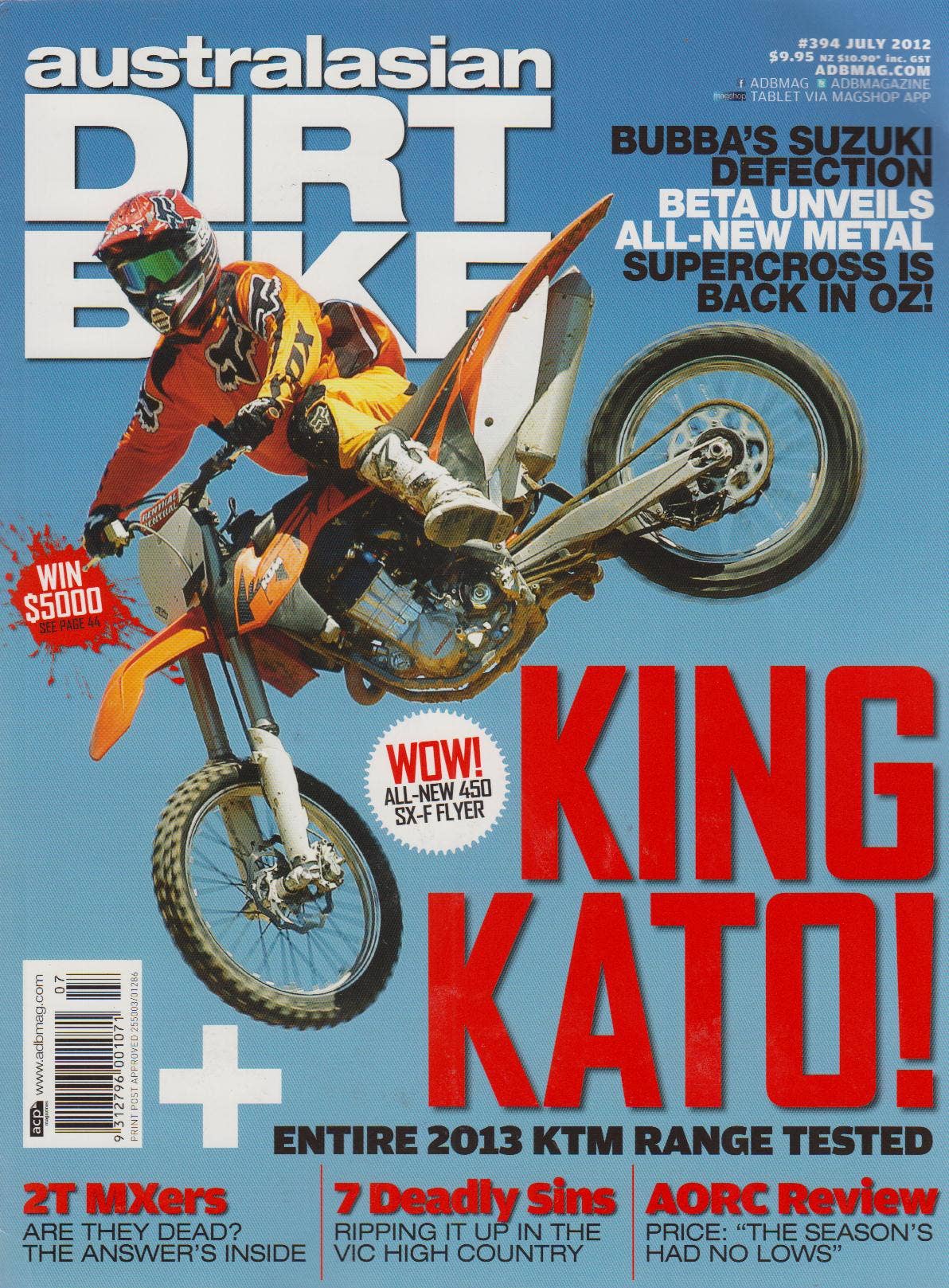 Australasian Dirt Bike - July 2012