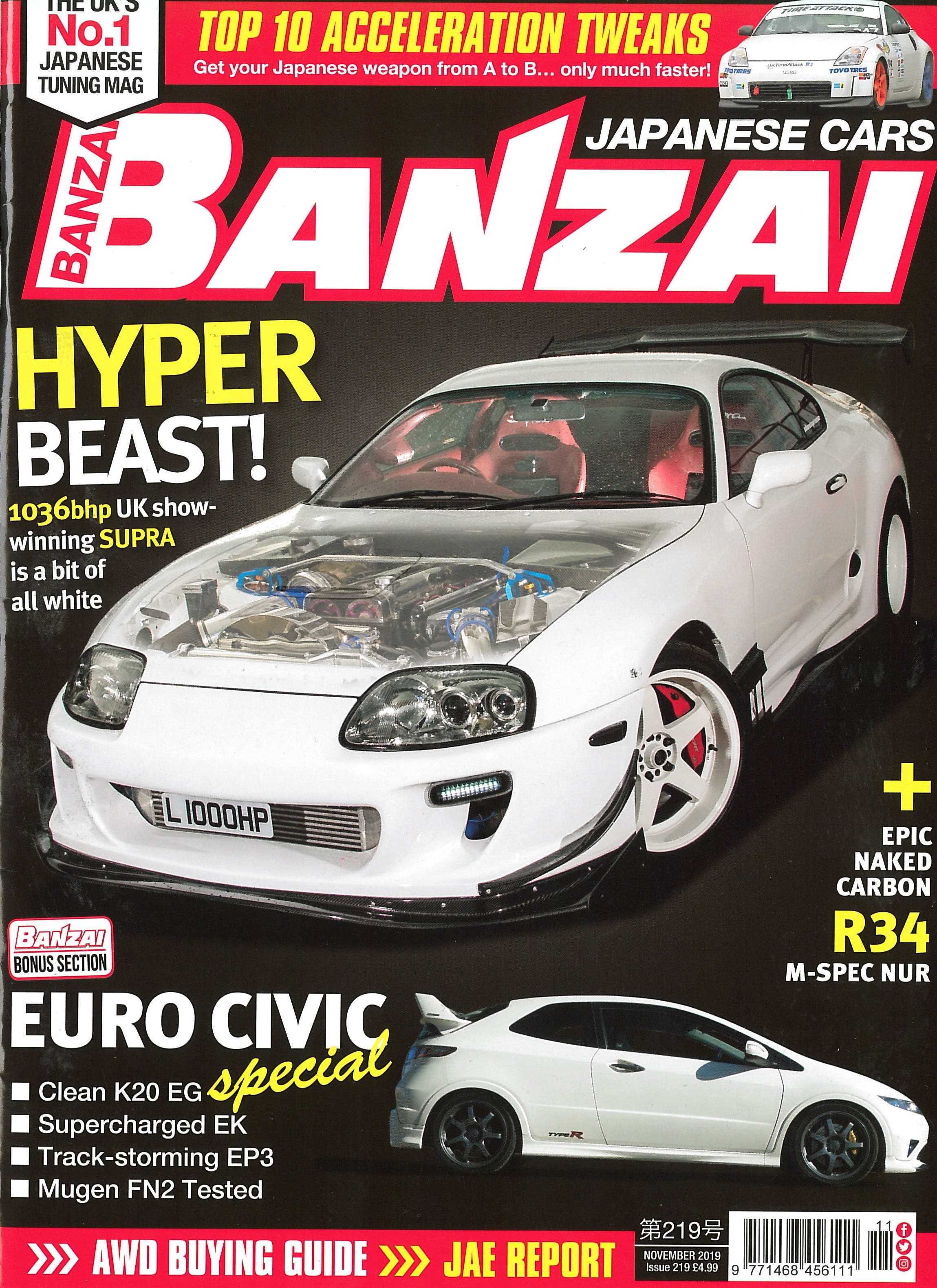 BANZAI - NOVEMBER 2019
