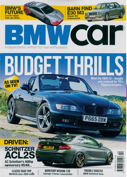 BMW CAR - OCTOBER 2019