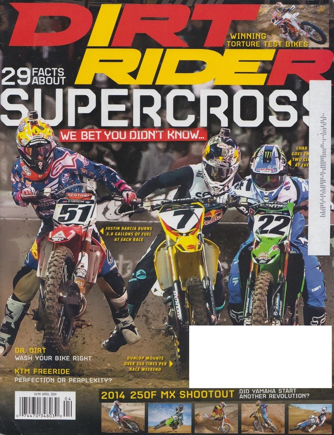 DIRT RIDER - APRIL 2014