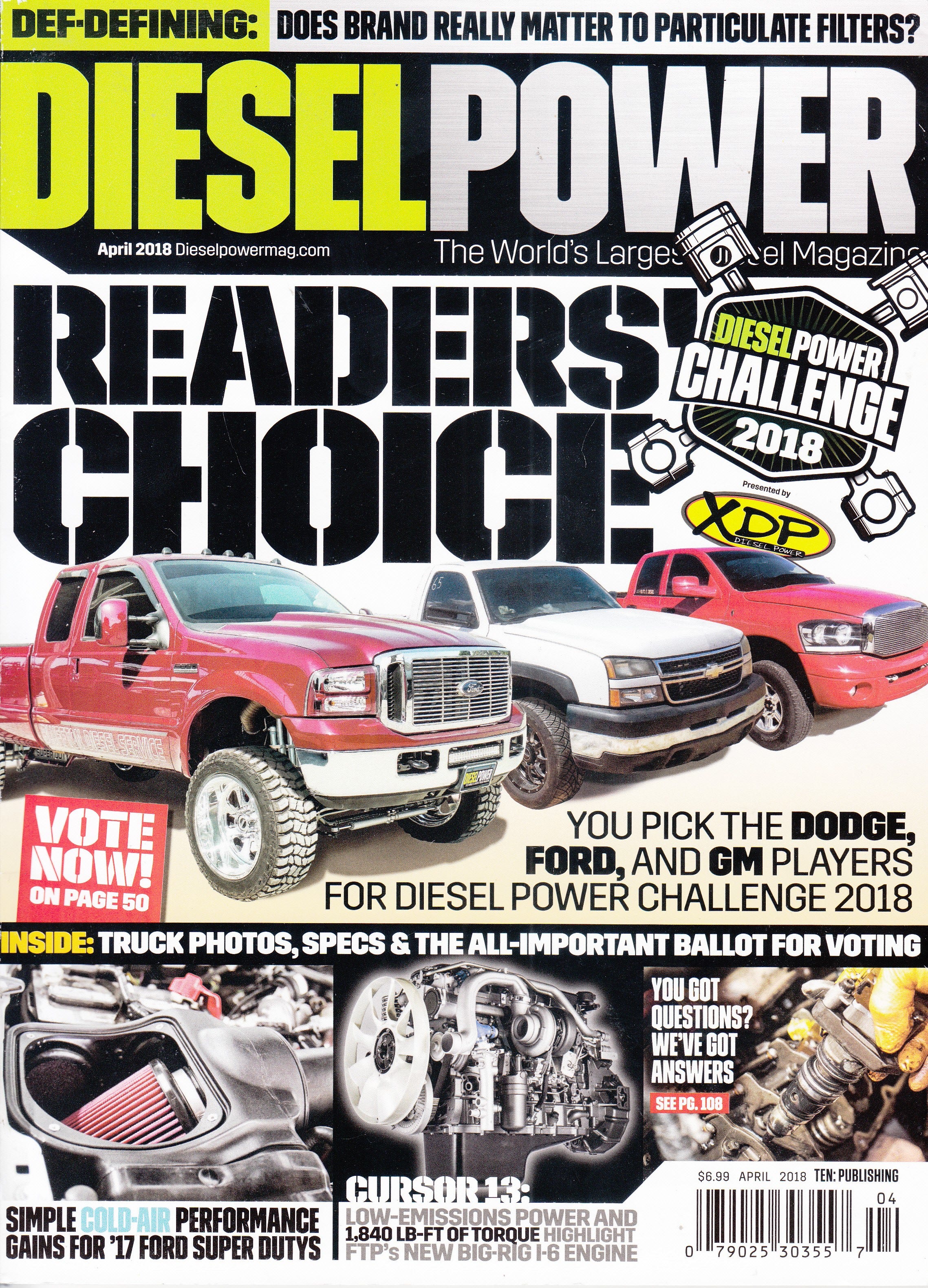 DIESEL POWER - APRIL 2018