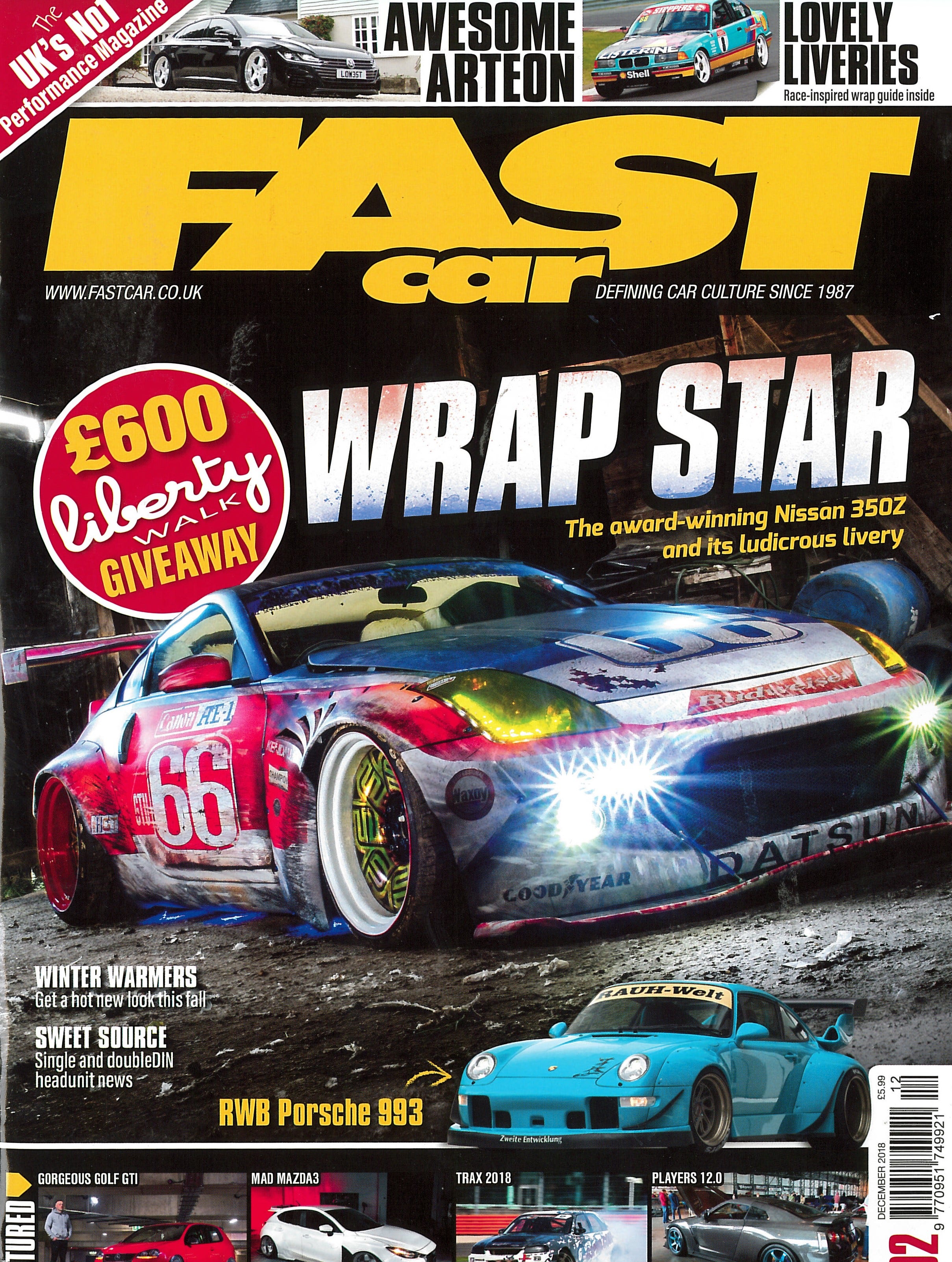 FAST CAR - DECEMBER 2018