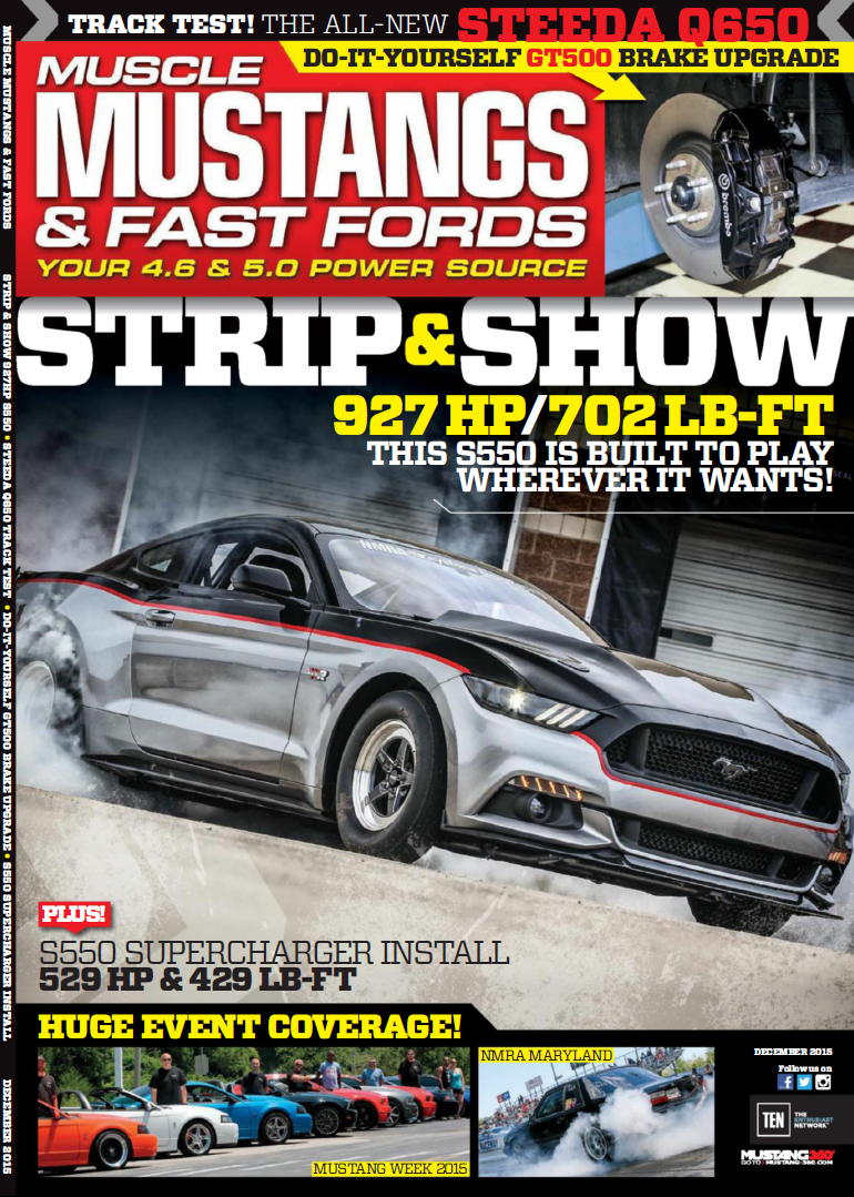 MUSCLE MUSTANGS & FAST FORDS - DECEMBER 2015