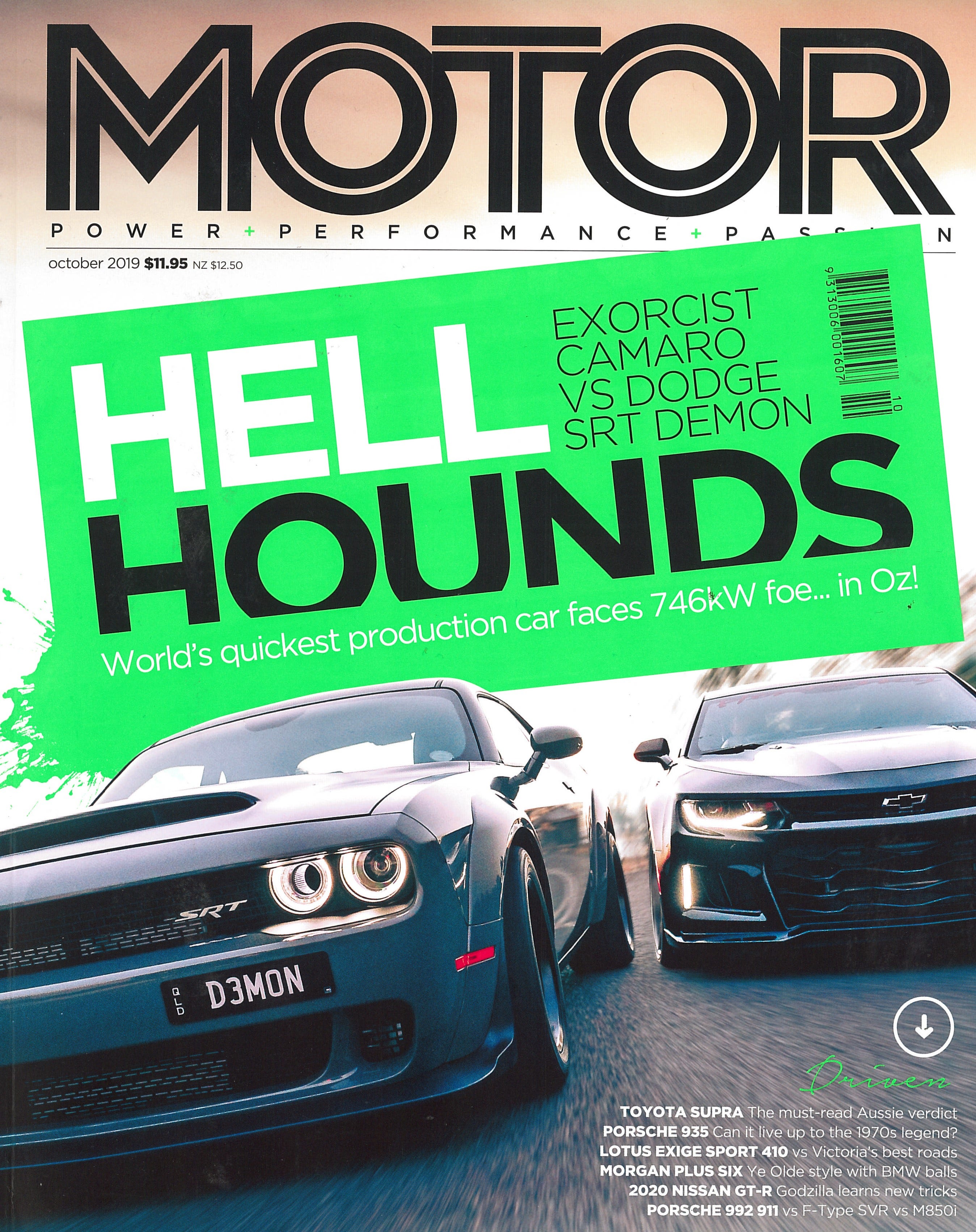 MOTOR - OCTOBER 2019