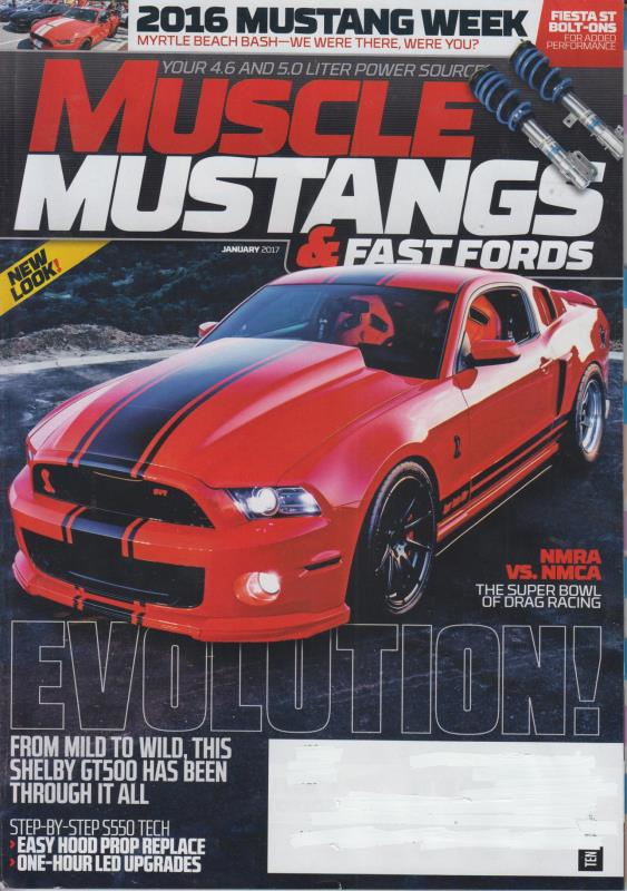 Muscle Mustangs and Fast Fords- January 2017
