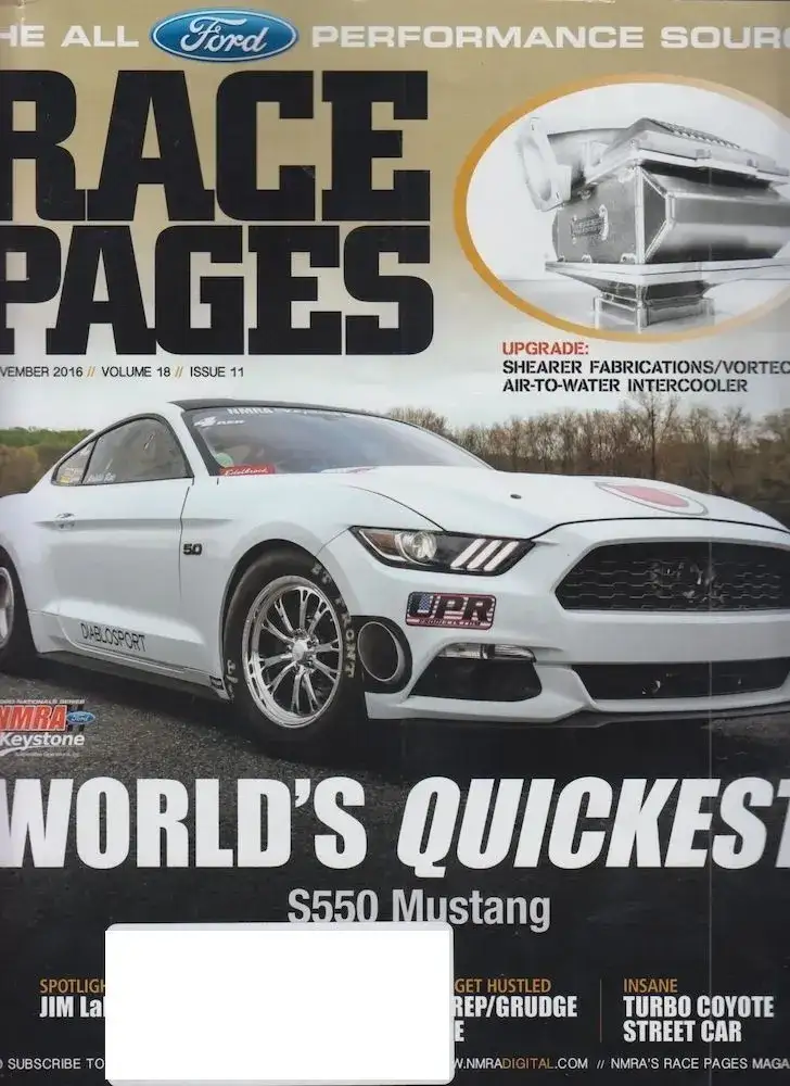 Race Pages- November 2016
