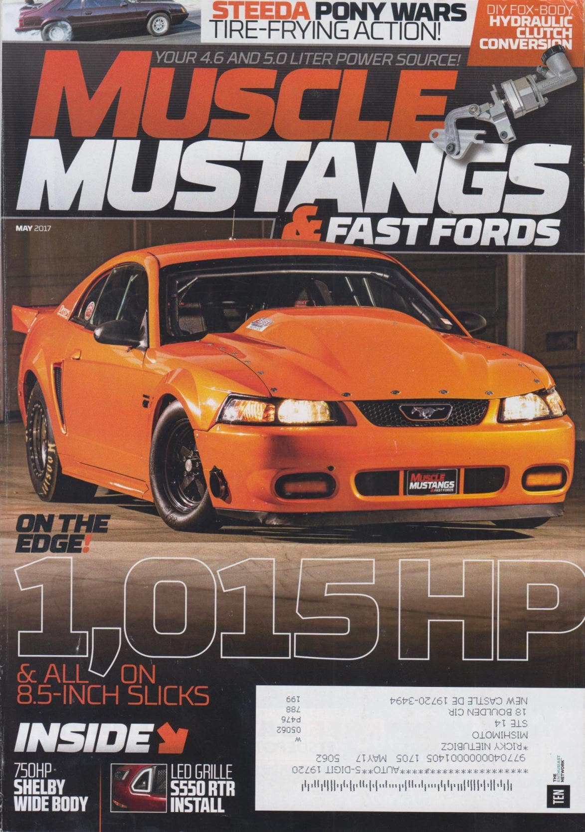 Muscle Mustangs and Fast Fords - May 2017