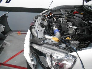 Mishimoto prototype intake fully installed
