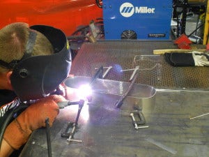 Mishimoto TMIC fan shroud fabrication