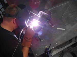 Mishimoto TMIC fan shroud fabrication