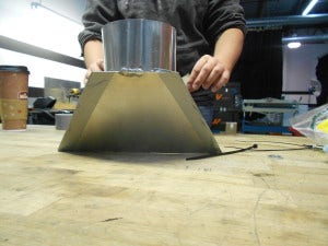 Mishimoto TMIC fan shroud fabrication