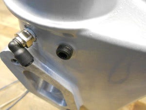 Mishimoto prototype intercooler pressure sensor 