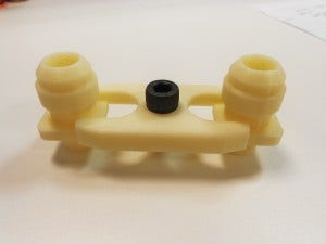 Oil line adapter 3D prototype