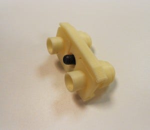 Oil line adapter 3D prototype