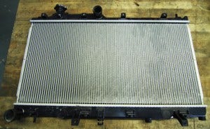 Stock 2015 WRX radiator removed