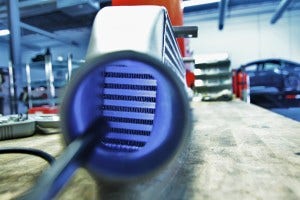 Mishimoto prototype intercooler internal fins