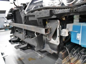 Mishimoto bumper beam fabrication 