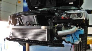 Intercooler crash beam fabrication