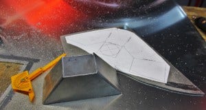 Fabricating the aluminum intercooler end tank