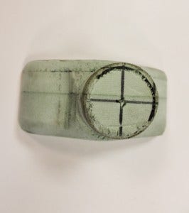 Foam intercooler end tank prototype