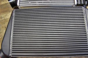 Mishimoto prototype intercooler core external fins 