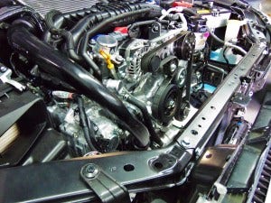 Stock 15' WRX charge pipe