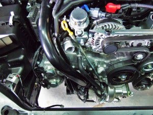 Stock 15' WRX charge pipe