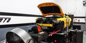 Testing stock intercooler