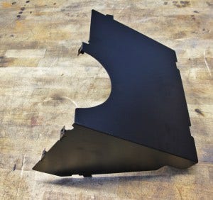 Final prototype of intake box