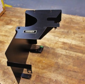 Final prototype of intake box