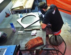 Welding Wrangler shroud