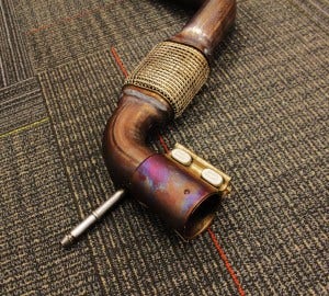 Stock downpipe slip-joint