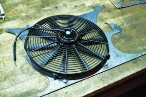 Second prototype with fan