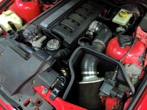 Stock E36 M3 engine bay