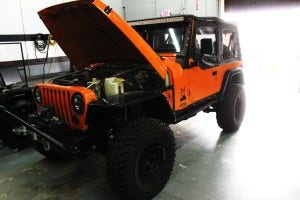TY test vehicle