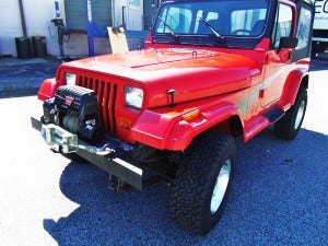 YJ test vehicle