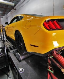 Intercooler dyno testing