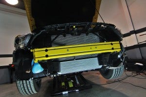 Mishimoto intercooler installed
