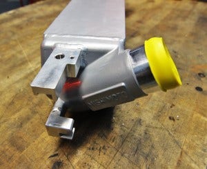 Mishimoto intercooler end tank