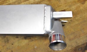 Mishimoto intercooler hot-side inlet