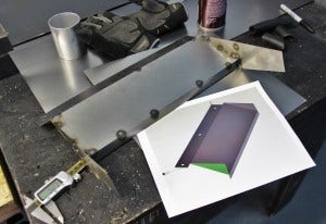 Prototype shroud fabrication 