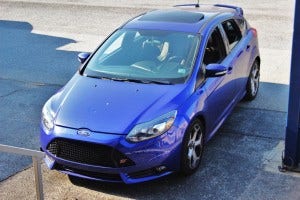 Ford Focus ST test vehicle