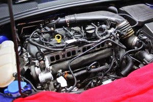 Intake manifold removed