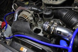 Mishimoto Powerstroke intake elbow prototype test fit
