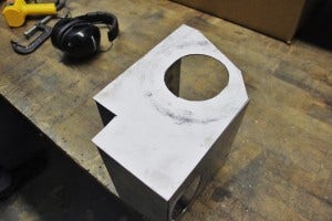 Ford Fiesta ST intake airbox fabrication 